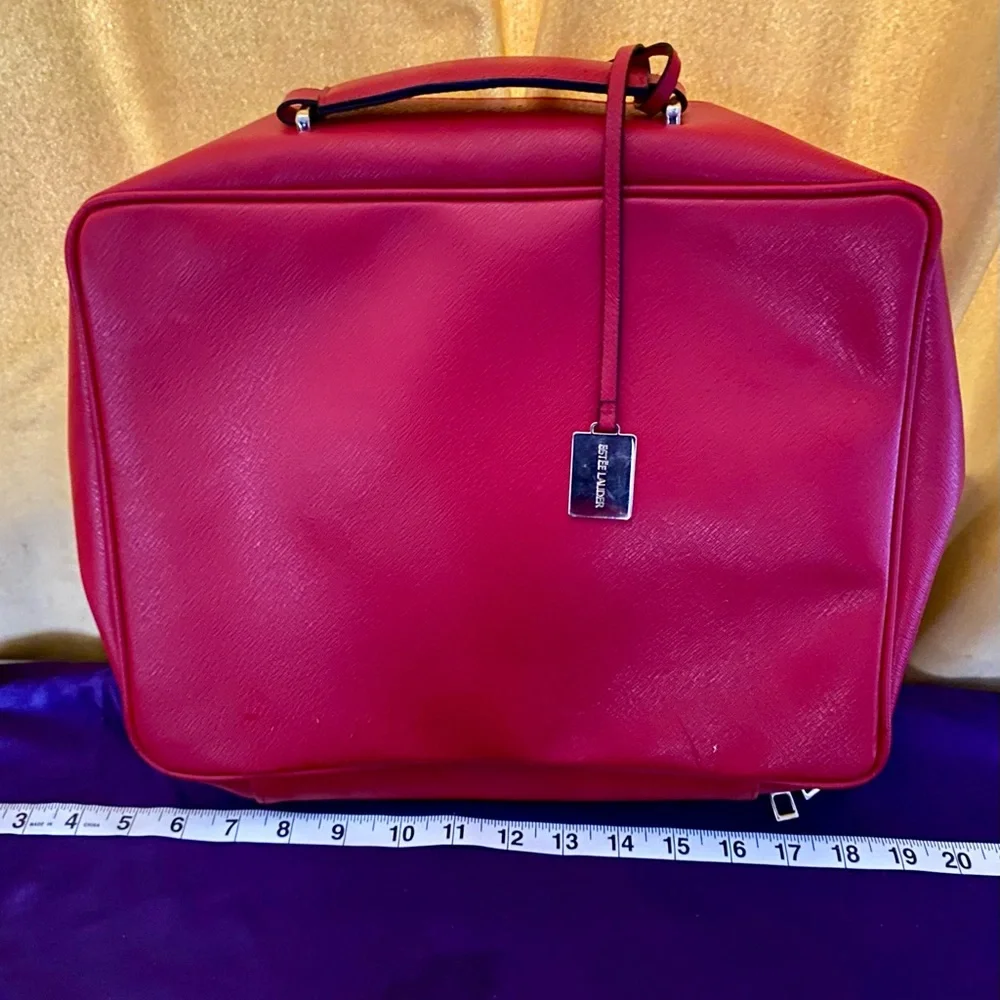 NWT Estee Lauder 5 Lipstick Set 2 Travel Cosmetic Bags Limited Edition Colors 😍 - Picture 7 of 9